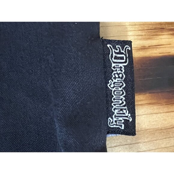 Dragonfly American Dream Men Short Sleeve Button Down Size Medium Biker American - Picture 14 of 14